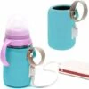 Housse D'isolation Portable Pour Biberon Housse De Voyage Usb Thermostat Chauffant Pour Alimentation Nocturne Sortie Conduite (Bleu)