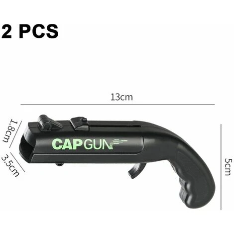 Ouvre-bouteille De Pistolet à Capuchon, Ouvre-bouteille De Tireur De Lanceur Drôle Pour Jeu Créatif, Fête De Famille, Bar,Couleur Noire, 2pcs 2 Ouvre-bouteille De Pistolet à Capuchon, Ouvre-bouteille De Tireur De Lanceur Drôle Pour Jeu Créatif, Fête De Famille, Bar,Couleur Noire, 2pcs – Image 2