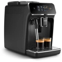 ROBOT CAFE CERAMIQUE 3BOISSONS 5MOUTURES 3 REGLAGES INTENSITE ET VOLUME PHILIPS - EP2221.40 -Krups || DeLonghi Soldes 100757893 5