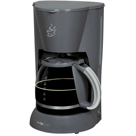 Cafetière 12-14 Tasses 1,5L Clatronic KA 3473 Gris 1 Cafetière 12-14 Tasses 1,5L Clatronic KA 3473 Gris