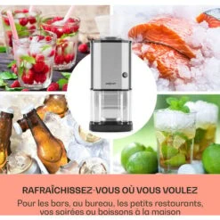 Icebreaker Broyeur à Glace 15 Kg/h 3,5 L Récipient Acier -Krups || DeLonghi Soldes 13732583 3