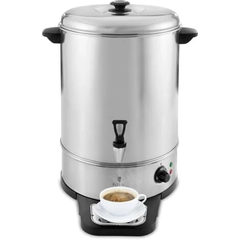 Distributeur Eau Chaude Inox Bouilloire Boissons Vin Chaud 100°C 20 L 2200 W 1 Distributeur Eau Chaude Inox Bouilloire Boissons Vin Chaud 100°C 20 L 2200 W
