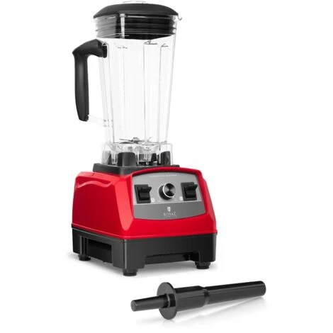 Robot Mixeur Mixer Blender Sur Pied Smoothie Glace Fonction Pulse 2L 1500W Rouge 2 Robot Mixeur Mixer Blender Sur Pied Smoothie Glace Fonction Pulse 2L 1500W Rouge – Image 2