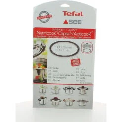 Joint 4,5-6L Diametre 220mm X1010004 Pour Auto Cuiseur SEB ACTICOOK 4.5 L INOX, ACTICOOK 6 L INOX, ACTICOOK SIMPLY 4.5 L INOX, ACTICOOK SIMPLY 6 L INOX, CLIPSO CHRONO 4.5 L D.220 INOX, CLIPSO CHRONO