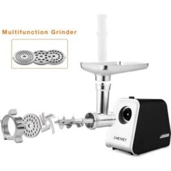 Hachoir à Viande électrique Multifonction Avec 3 Plaques De Broyage Pour Saucisse Noir -Krups || DeLonghi Soldes 23088803 3