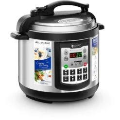 Robot Multicuiseur Robot Cuiseur Appareil Cuisson Multifonction 4L 800W 11 Prog