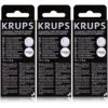 Lot De 3 Boîtes De Pastilles Détergentes Krups - Chaque Boîte Contient 10 Pastilles De 1,5 G.