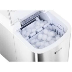 Machine À Glaçons Ice Maker 120w 2 Tailles Production Rapide 8kg/Jour Inox 2,2 L -Krups || DeLonghi Soldes 28710939 2