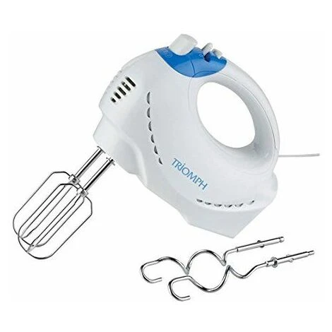 Triomph ETF2121 Batteur à Main Blanc/Bleu 18 X 9,5 X 28 Cm 3 Triomph ETF2121 Batteur à Main Blanc/Bleu 18 X 9,5 X 28 Cm – Image 3