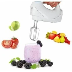 Triomph ETF2121 Batteur à Main Blanc/Bleu 18 X 9,5 X 28 Cm 9 Triomph ETF2121 Batteur à Main Blanc/Bleu 18 X 9,5 X 28 Cm -Krups || DeLonghi Soldes 29957204 5