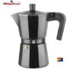 Cafetière Italienne 03Tz Me Noir Aluminium Kenia Noir Magefesa