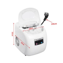 WOLTU Machine à Glaçons. Machine à Glace. 2.8 L. 35x28x32 Cm. Blanc -Krups || DeLonghi Soldes 38233171 4