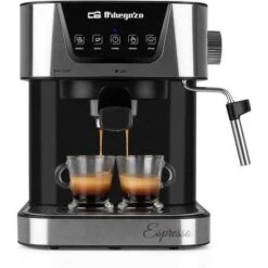 Cafetière électrique Expresso 20 Bar Automatique 1,5Lt Inox Orbegozo 1 Unité Ex 6000 -Krups || DeLonghi Soldes 42136011 5