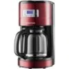 Cafetière Grundig KM 6330 Rouge (métallisé), Noir, Acier Inoxydable