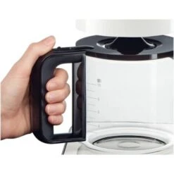 Bosch Haushalt TKA8011 Cafetière Blanc, Anthracite Nombre De Tasse=10 Verseuse En Verre, Fonction De Conservation De La -Krups || DeLonghi Soldes 4424355 3