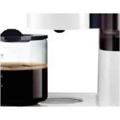 Bosch Haushalt TKA8011 Cafetière Blanc, Anthracite Nombre De Tasse=10 Verseuse En Verre, Fonction De Conservation De La -Krups || DeLonghi Soldes 4424355 4