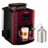 Krups Pisa Red Cafetière Automatique Cran De Contrôle Accessoire à Cappuccino