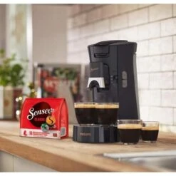Cafetière à Dosettes 1bar 1450w Noir Intense - Philips - Csa240.61 -Krups || DeLonghi Soldes 54690388 5