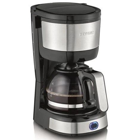 Cafetière Filtre 4 Tasses 750w Noir/inox - Severin - 4808 2 Cafetière Filtre 4 Tasses 750w Noir/inox - Severin - 4808 – Image 2