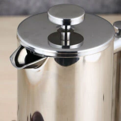 Cafetière à Piston 1L En Acier Inoxydable Résistant à La Chaleur Bouilloire à Thé Ou Cafetière à Double Paroi Isolée Avec Piston -Krups || DeLonghi Soldes 56665434 4
