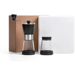Moulin à Café Manuel, Broyeur à Café Portable Réglable Avec Inoxydable Taille Compacte Parfait Pour Voyages/Camping/Bureau -Krups || DeLonghi Soldes 56665643 5