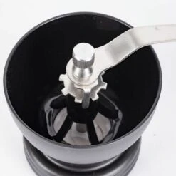 Moulin à Café Manuel Moulin En Céramique à Grosseur Réglable Moulin à Café Tenu à La Main Manivelle Compacte Pour La Maison, Le Bureau Et Les Voyages Avec Brosser, Cuillère -Krups || DeLonghi Soldes 56665695 3