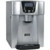 Machine à Glaçons 140w 12kg/24h Et Distributeur D'eau Silver - Kitchen Chef - Hzb12eau