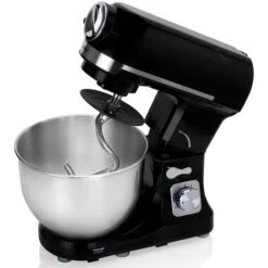 Robot Multifonctions 5l 1000w Noir Avec Hachoir Et Blender 1,5l En Verre - Robby - Robimix Noir -Krups || DeLonghi Soldes 57580426 4