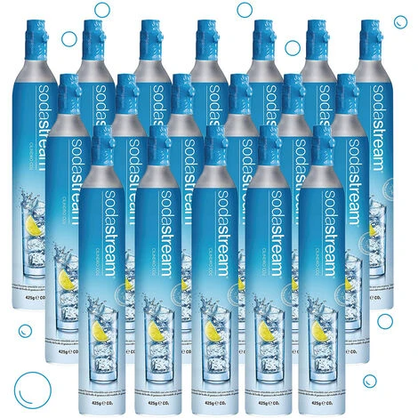 Lot De 18 Cylindres De Recharge De Gaz Co2 60l Pour Machine à Gazéifier - Sodastream - 18 X Cylindre Gaz 1 Lot De 18 Cylindres De Recharge De Gaz Co2 60l Pour Machine à Gazéifier - Sodastream - 18 X Cylindre Gaz