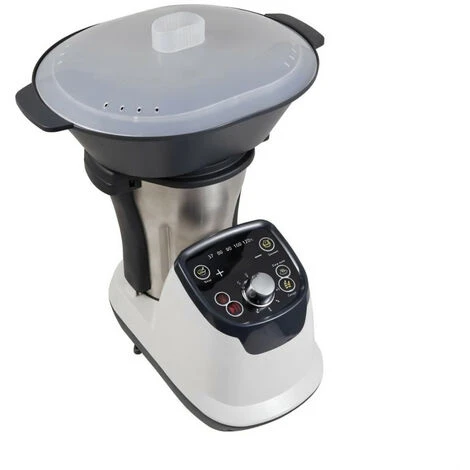 Robot Cuiseur Multifonctions - PURELECT TK3 - Blanc - Moteur 400W, Cuisson 800W - 6 Vitesses - Bol 1,75L 2 Robot Cuiseur Multifonctions - PURELECT TK3 - Blanc - Moteur 400W, Cuisson 800W - 6 Vitesses - Bol 1,75L – Image 2