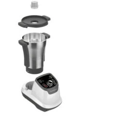 Robot Cuiseur Multifonctions - PURELECT TK3 - Blanc - Moteur 400W, Cuisson 800W - 6 Vitesses - Bol 1,75L 5 Robot Cuiseur Multifonctions - PURELECT TK3 - Blanc - Moteur 400W, Cuisson 800W - 6 Vitesses - Bol 1,75L -Krups || DeLonghi Soldes 58670455 3