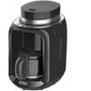 KITCHEO CK71B - Cafetiere Avec Broyeur A Café Intégré - Utilisation Café Moulu Ou Café En Grains - 600 W
