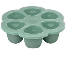 BEABA, Multiportions Silicone 6 X 150 Ml Vert Sauge Green