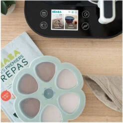 BEABA, Multiportions Silicone 6 X 150 Ml Vert Sauge Green -Krups || DeLonghi Soldes 59977576 3