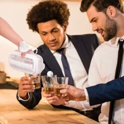 Machine à Glaçons Sans BPA 2 En 1 Portable Ice Ball Maker Plateaux à Glaçons Sanitaires Pour Congélateur-Ice Maker Moule Fait 17 Glaçons Ronds (Blanc) -Krups || DeLonghi Soldes 61201186 4