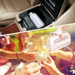 Machine à Glaçons Sans BPA 2 En 1 Portable Ice Ball Maker Plateaux à Glaçons Sanitaires Pour Congélateur-Ice Maker Moule Fait 17 Glaçons Ronds (Blanc) -Krups || DeLonghi Soldes 61201186 5