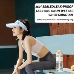 Bouteille D'eau De Sport étanche 1 Pièce, Bouteille D'eau Pour Enfants Sans BPA, Gourde De 700 Ml Avec Paille, Parfaite Pour Le Bureau De L'école De Voyage De Sport - Blanc 8 Bouteille D'eau De Sport étanche 1 Pièce, Bouteille D'eau Pour Enfants Sans BPA, Gourde De 700 Ml Avec Paille, Parfaite Pour Le Bureau De L'école De Voyage De Sport - Blanc -Krups || DeLonghi Soldes 65392987 4