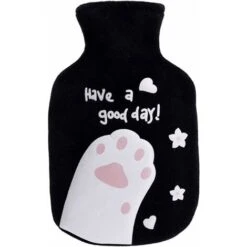 Bouillotte 350 Ml Bouillotte Chaude Peluche Dessin Animé Animal Dessin Animé Poche Chaude Chauffage Sac En Caoutchouc Thermos-BDD