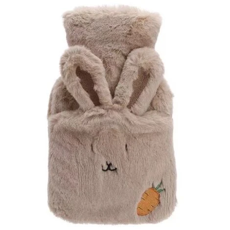 Thermos Mignon Peluche Double Poignée Thermos Cap Veste Main Eau Détachable Lavable Peluche Carotte Couleur Café-BDD 2 Thermos Mignon Peluche Double Poignée Thermos Cap Veste Main Eau Détachable Lavable Peluche Carotte Couleur Café-BDD – Image 2