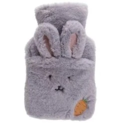 Thermos Mignon Peluche Double Poignée Thermos Cap Veste Main Eau Amovible Lavable Peluche Carotte Gris-BDD -Krups || DeLonghi Soldes 65905919 4