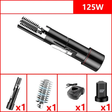 Machine A Ecailles De Poisson Automatique Sans Fil Electrique 125W Avec Batterie Au Lithium 12V 2200mAh 7500RPM Etanche Avec Chargeur Noir 2 Machine A Ecailles De Poisson Automatique Sans Fil Electrique 125W Avec Batterie Au Lithium 12V 2200mAh 7500RPM Etanche Avec Chargeur Noir – Image 2