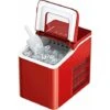 GOPLUS Machine A Glacons 12KG En 24H Avec Reservoir D'Eau 1,5L, 9 Glacons En 8 Min, Auto-Nettoyage, Affichage-LCD, Panier Amovible Et Pelle Inclus, Pour Bar, Bureau, Maison (Rouge)