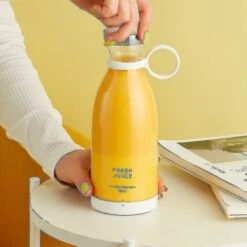 1 Pc Portable Électrique Juicer Blender USB Mini Juicer Fruit Extractor Food Shake Multifonctionnel Maison (Rose)-BDD -Krups || DeLonghi Soldes 67267857 3