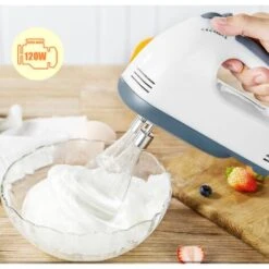 Batteur à Oeufs à Main Mélangeur électrique Domestique Automatique Cuisson Petit Mélangeur De Crème Fouettée 8 Batteur à Oeufs à Main Mélangeur électrique Domestique Automatique Cuisson Petit Mélangeur De Crème Fouettée -Krups || DeLonghi Soldes 67415927 4