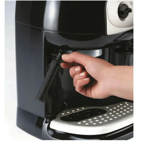 DELONGHI BCO 260CD.1 Combiné Expresso Cafetiere - Blue Silver 2 DELONGHI BCO 260CD.1 Combiné Expresso Cafetiere - Blue Silver – Image 2