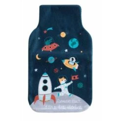 Housse Bouillotte Polaire 21x34 Cm Kidoux Renard