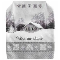 Housse Bouillotte Polaire 21x34 Cm Chamonix Chalet -Krups || DeLonghi Soldes 70446911 3