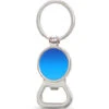 Porte-clés Décapsuleur Porte-clés Rond Bleu