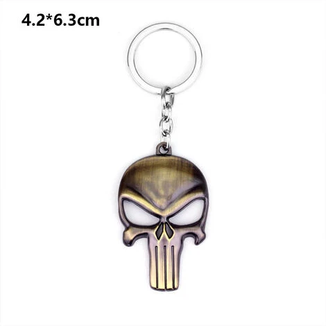 Tête De Mort Décapsuleur Alliage Porte-clés Ornement Pratique Pendentif G-255 Bronze Antique 2 Tête De Mort Décapsuleur Alliage Porte-clés Ornement Pratique Pendentif G-255 Bronze Antique – Image 2