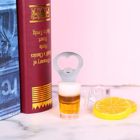 Ouvre-bouteille Aimanté Pour Réfrigérateur - Cadeaux De Pendaison De Crémaillère - Cool Bday Gift - Mens Beer Gifts Ideas Verre à Vin Style Aléatoire 3 Ouvre-bouteille Aimanté Pour Réfrigérateur - Cadeaux De Pendaison De Crémaillère - Cool Bday Gift - Mens Beer Gifts Ideas Verre à Vin Style Aléatoire – Image 3